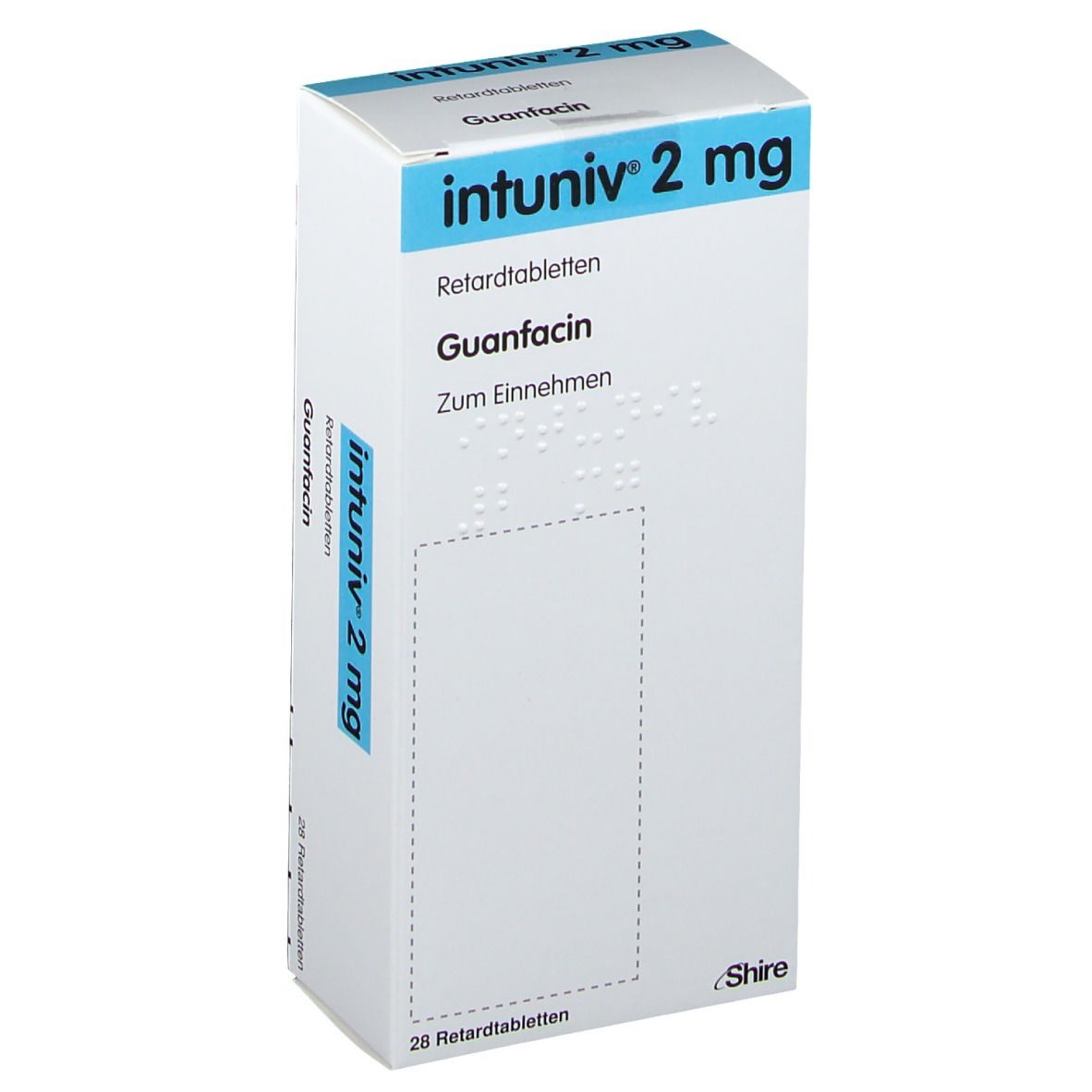 Intuniv 2mg 28 tabs international pharmacy online