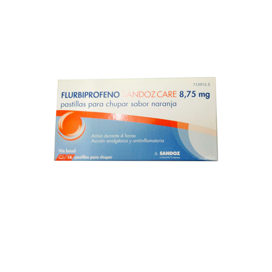 FLURBIPROFEN SANDOZ 16, Аромат Апельсина