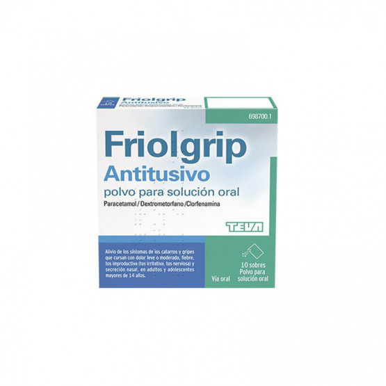 Friolgrip Противокашлевой Порошок Для Перорального Применения 10 Саше