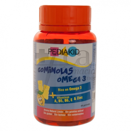 PEDIAKID JELLY SWEETS OMEGA 3 60 JELLYS