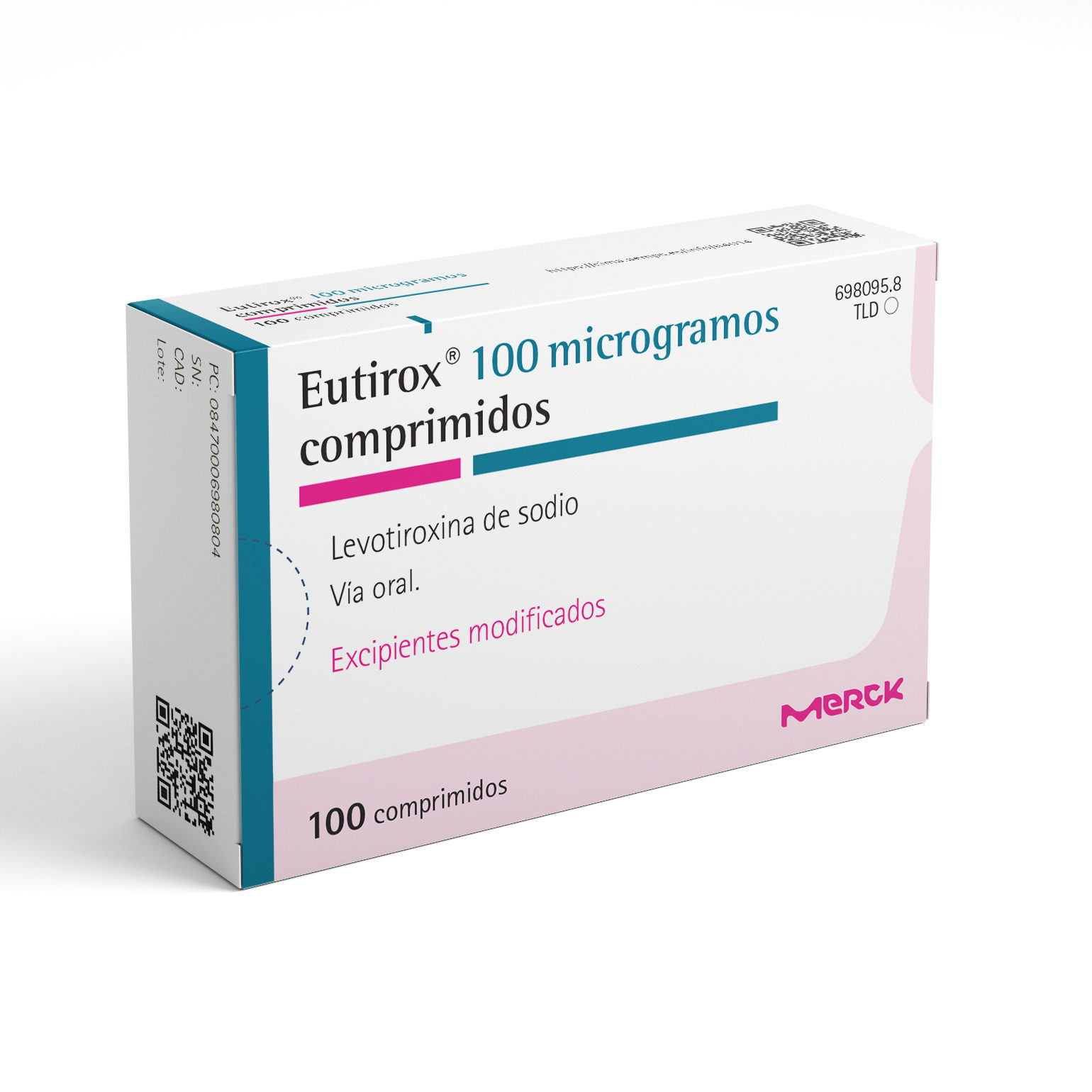 EUTIROX 100 mcg 100 tabs