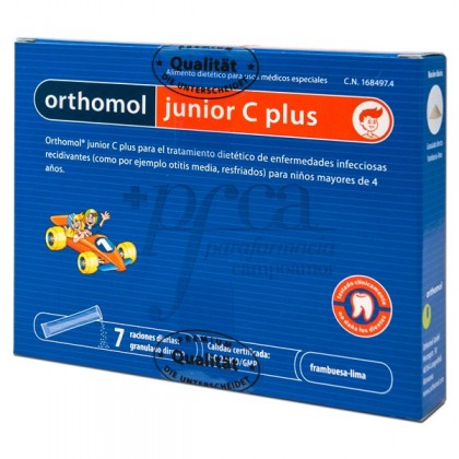 ORTHOMOL JUNIOR C PLUS 7 SACHETS
