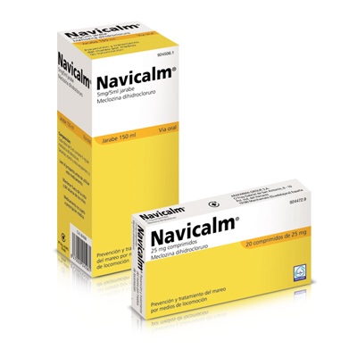 NAVICALM (Meclozine) 25 мг 20 таб