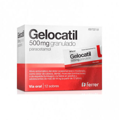 GELOCATIL 500 MG 12