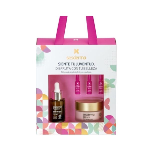esderma COFRE Reti Age Crema, 50ml+Filderma Sérum Liposomado, 30ml+Filderma Ampollas, 3x1.5ml