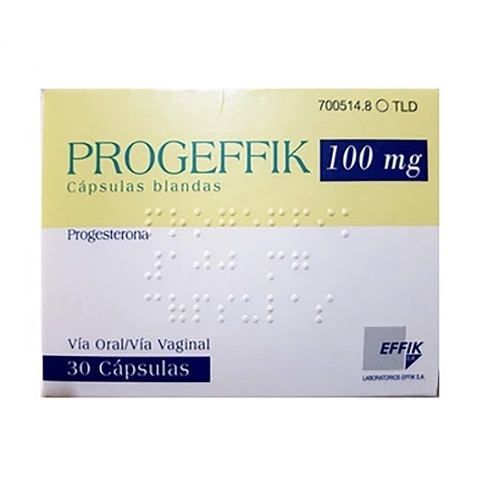 UTROGESTAN (PROGEFFIK) 100 mg 30 caps